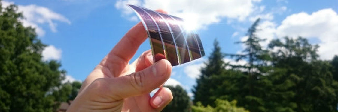 Printed solar panels