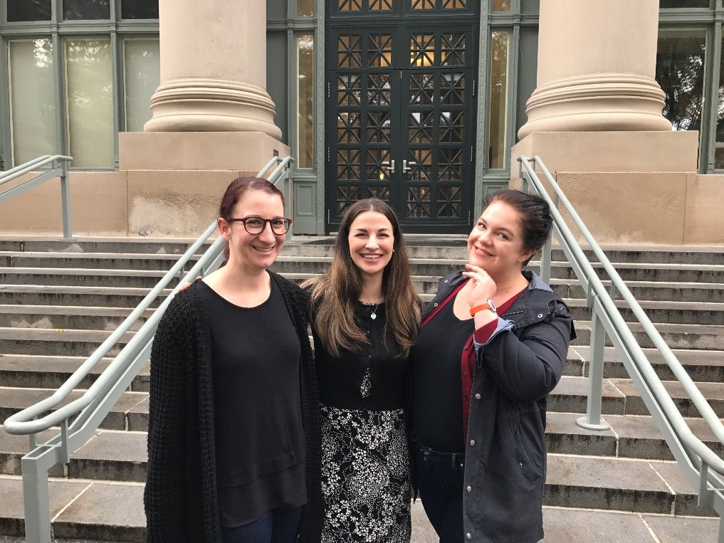 At Harvard with fellow Aboriginal women Kathleen Jackson (Harvard PhD Student) and 2017 Fulbright Indigenous Postgraduate Scholar Alison Whittaker