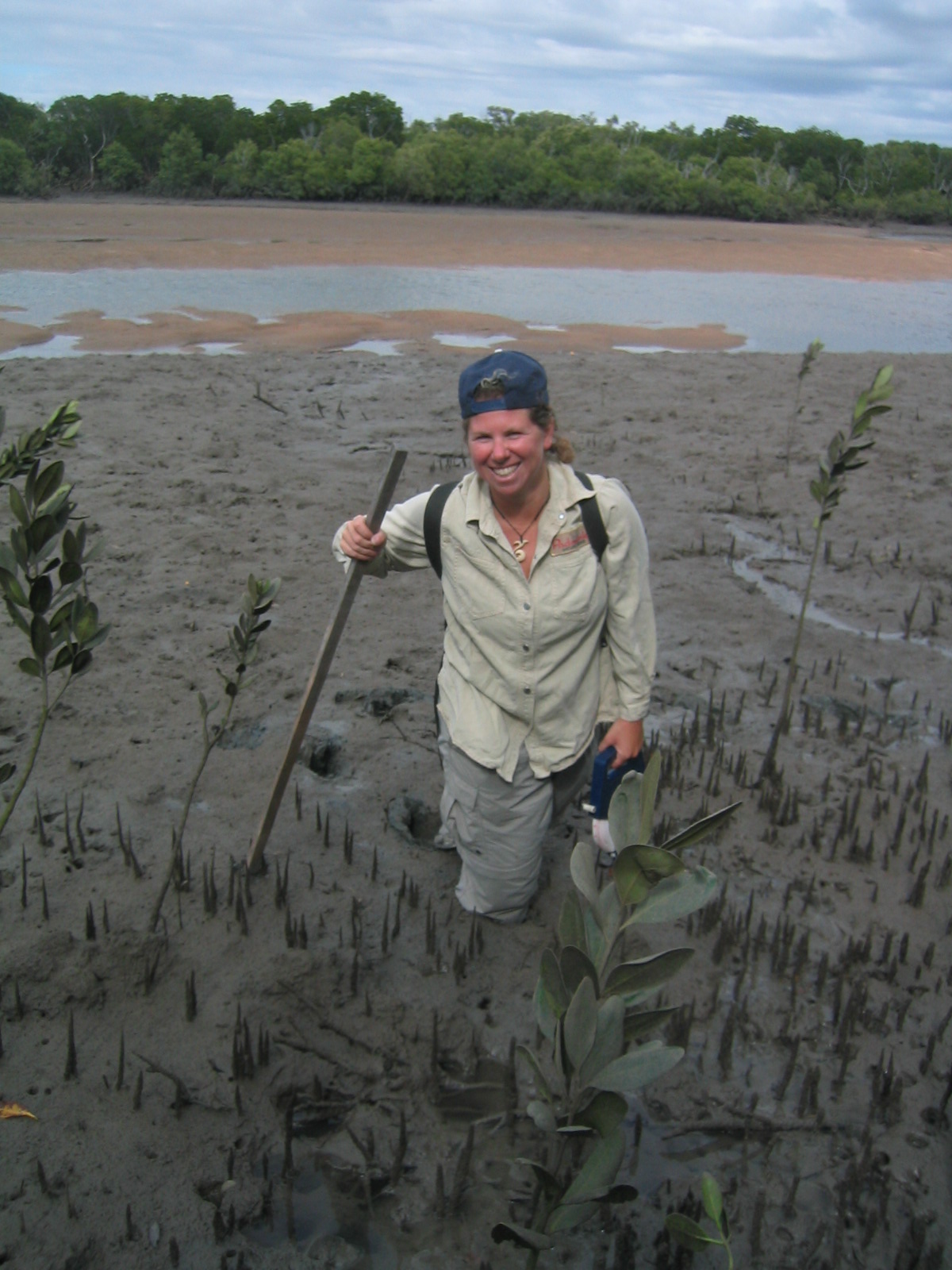 Stacey "stuck in the mud"