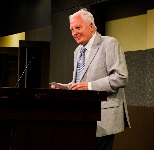 Professor Bruce Holloway, one of the first Australian Fulbright Scholars